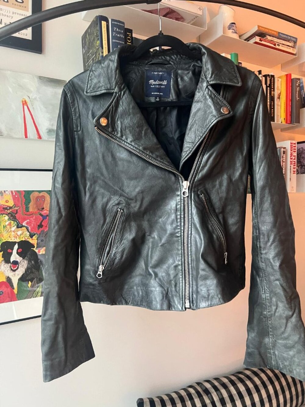 Madewell Leather Moto Jacket - M
